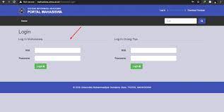 Cara Login Portal UMSU