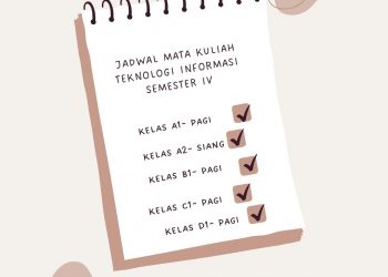 Jadwal Mata Kuliah Teknologi Informasi Semester IV T.A 2021/2022