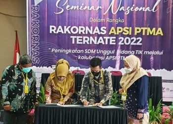 MoU Rakornas Ternate 2022 FIKTI UMSU