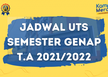 Jadwal Ujian Tengah Semester Genap T.A 2021/2022