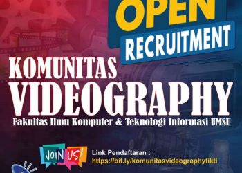 Pendaftaran Klub Videography FIKTI UMSU Medan