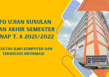 Info Ujian Susulan UAS Semester Genap T. a 2021/2022
