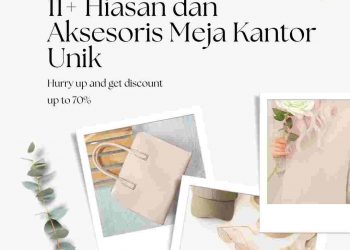 11+ Hiasan dan Aksesoris Meja Kantor Unik