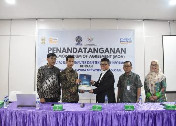FIKTI UMSU Tandatangani MoA dengan IDN Global