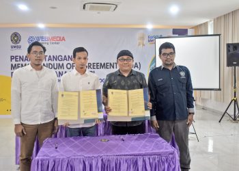 Penandatanganan Mou FIKTI UMSU dengan Webmedia