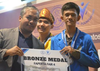 Mahasiswa FIKTI UMSU Raih Medali Perunggu Bidang Teknologi Faperta Fair 4 Universitas Dhayana Pura Bali