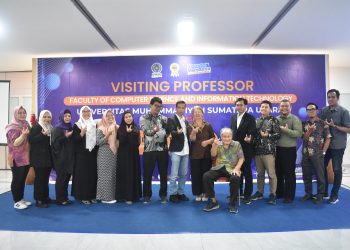 Fakultas Ilmu Komputer dan Teknologi Informasi Laksanakan Kegiatan Visiting Professor