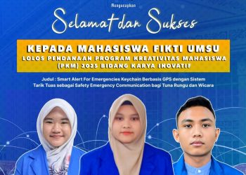 Tim Mahasiswa FIKTI UMSU Lolos Pendanaan PKM 2025 Bidang Karya Inovatif dengan Smart Alert Keychain Berbasis GPS