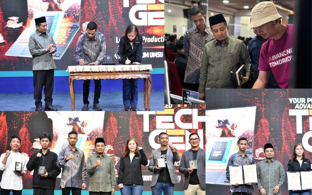 FIKTI UMSU Jalin Kolaborasi Strategis dengan AMD Indonesia untuk Pengembangan Teknologi AI