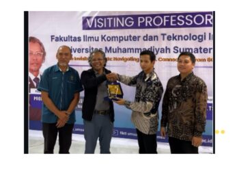 Visiting Professor FIKTI UMSU Bahas Masa Depan Konektivitas dari 6G hingga Zigbee