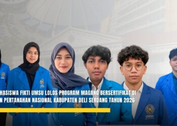 7 Mahasiswa FIKTI UMSU Lolos Program Magang Bersertifikat di Badan Pertanahan Nasional Kabupaten Deli Serdang Tahun 2026