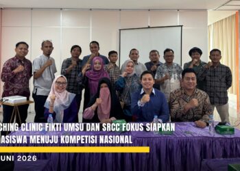 Coaching Clinic FIKTI UMSU dan SRCC Fokus Siapkan Mahasiswa Menuju Kompetisi Nasional