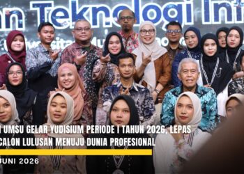 FIKTI UMSU Gelar Yudisium Periode I Tahun 2026, Lepas 171 Calon Lulusan Menuju Dunia Profesional