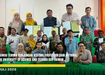FIKTI UMSU Terima Kunjungan Visiting Professor dari National Yunlin University of Science and Technology Taiwan