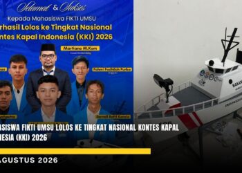 Mahasiswa FIKTI UMSU Lolos ke Tingkat Nasional Kontes Kapal Indonesia (KKI) 2026
