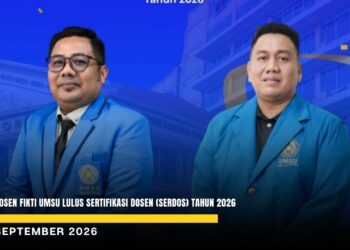 Dua Dosen FIKTI UMSU Lulus Sertifikasi Dosen (Serdos) Tahun 2026